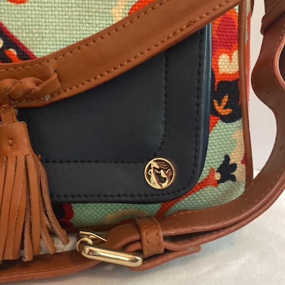Spartina 449 | Daufuskie Island | Waving Girl | Bayley |shoulder | linen | purse - Picture 3 of 16